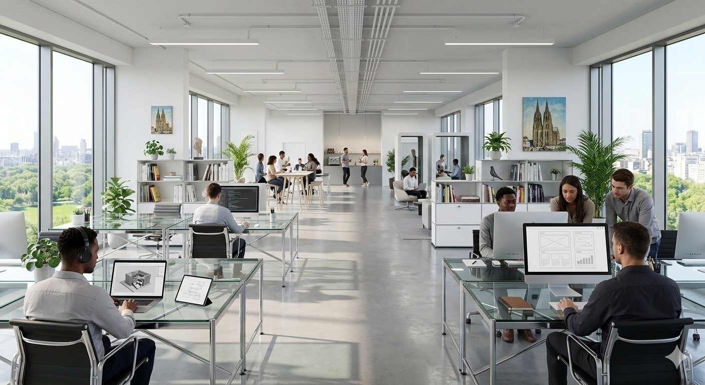 ONE-STEP-MEDIA | Modern-Office | KI-generated